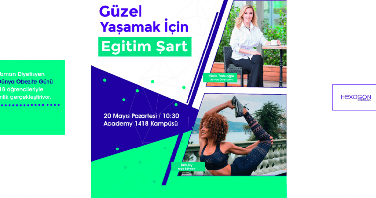 Dünya Obezite Günü dolayısıyla Bursa Şahinkaya Koleji’ne misafir olduk